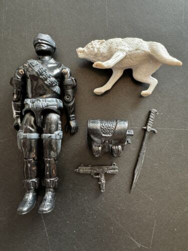 Vintage Hasbro G I Joe Action Figure Snake Eyes W Accessories Ebay