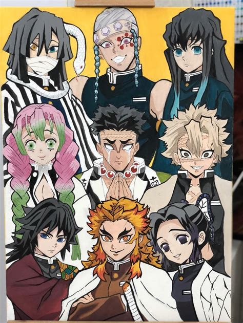 The Hashira Art-made : r/KimetsuNoYaiba