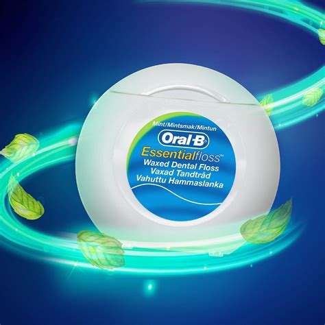 Seda Dental Essential Floss Con Flúor Menta Caja 50 M · Oral B