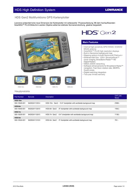 PDF Manual For Lowrance GPS GlobalMap 5300C IGPS