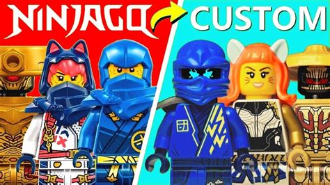 I Made My Own Ninjago Dragons Rising Minifigures Youtube