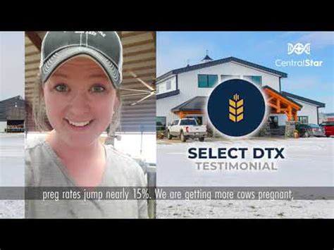 Brooks Farms Has Seen Major Preg Rate Improvement From Dtx Youtube