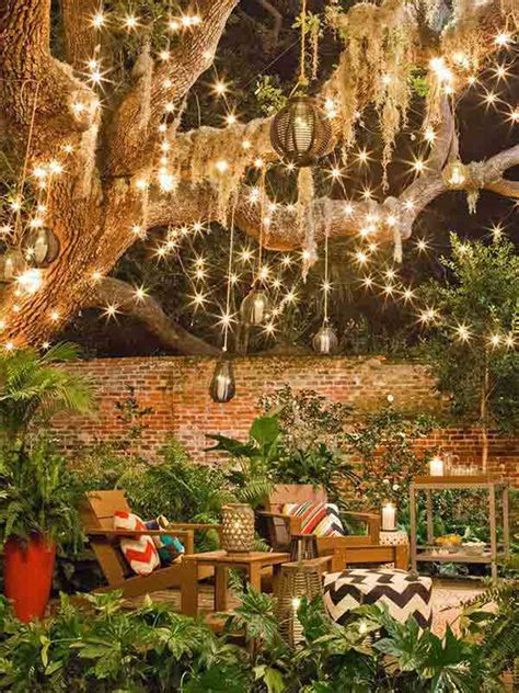 Best 26 Breathtaking Yard and Patio String Light Ideas