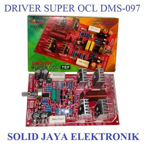 Jual Kit Driver Super Ocl Dms Dms Dms Socl Power Amplifier