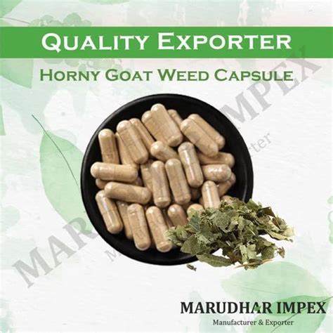 Horny Goat Weed Capsule At Rs 201 Bottle In Ahmedabad ID 25693101330