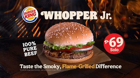 Burger King Philippines Whopper Jr YouTube