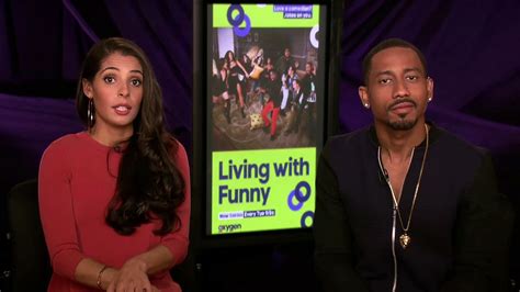 Ir Interview Denise Xavier And Brandon T Jackson For Living With Funny