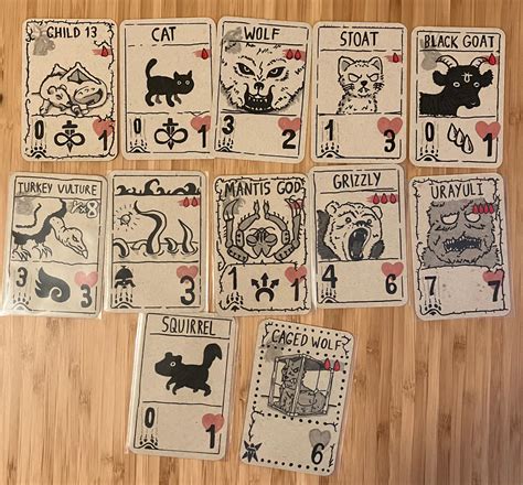 Handmade Inscryption Cards By Aw Colorcat On Deviantart
