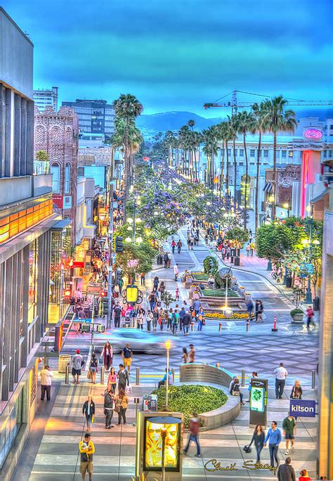 Third Street Promenade Photograph by Chuck Staley - Pixels