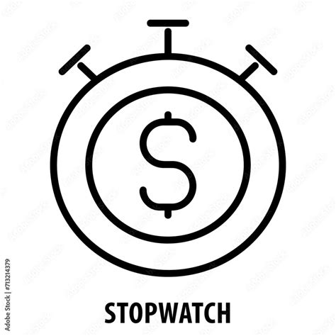 Stopwatch Icon Stopwatch Timer Clock Timekeeping Chronometer