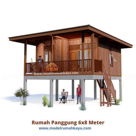 Rumah Panggung Kayu X M Rumah Kayu Bongkar Pasang