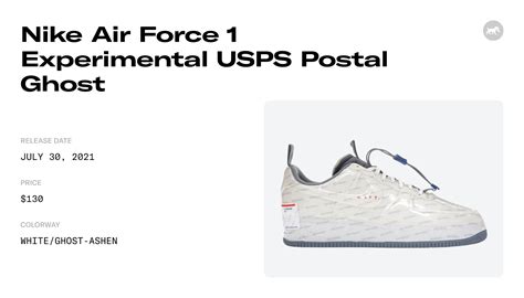 Nike Air Force Experimental Usps Postal Ghost Cz