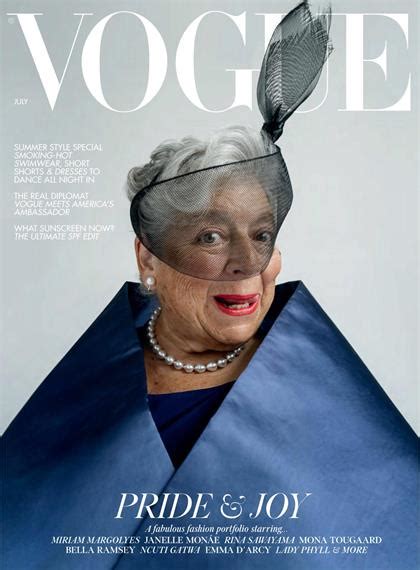 【英国版】vogue《时尚杂志》2023年7月 Pdf版下载 Simon外文期刊下载订阅