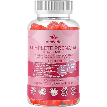 Amazon Nature Made Prenatal Gummies With Dha And Folic Acid