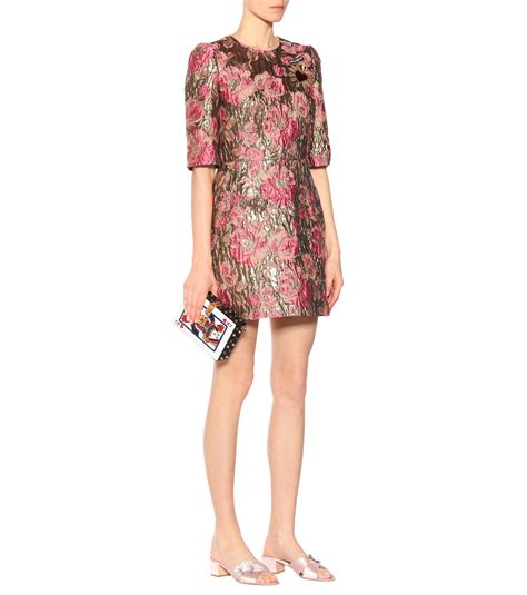 Brocade Minidress Dolce And Gabbana Fashion Mini