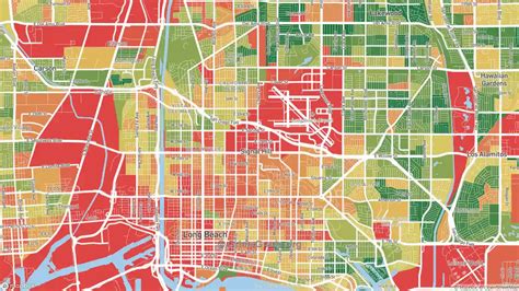 Long Beach Ca Violent Crime Rates And Maps