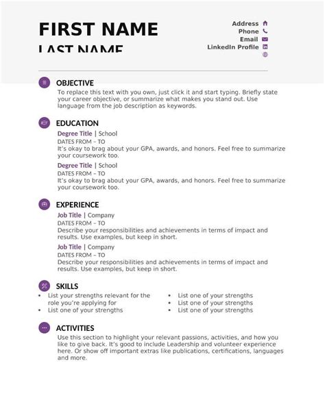 Jobseeker Resume Template Prntbl Concejomunicipaldechinu Gov Co