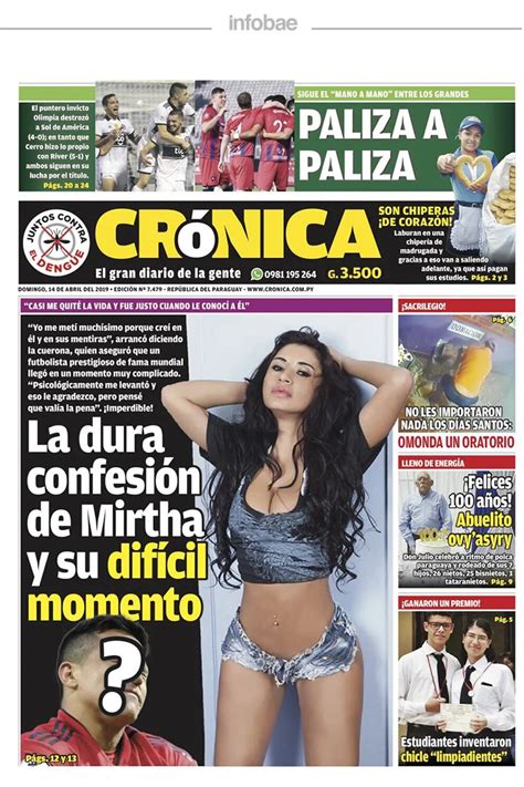 Cronica Paraguay 14 De Abril De 2019 Infobae