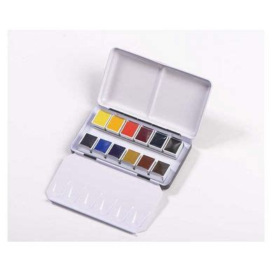 Aquarelle Extra Fine Bo Te M Tal Demi Godets Blockx Chez Rougier Pl