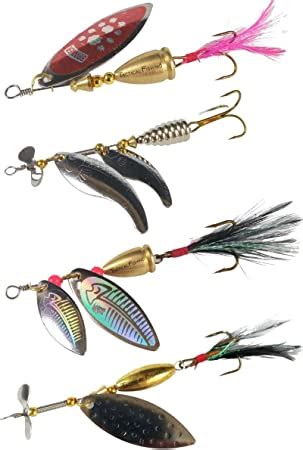 Cucharillas Giratorias Spinner Especiales Para Trucha Lobina