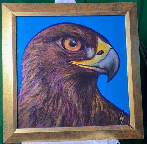 Gorgeous BALD EAGLE PAINTING Acrylic Painting Art | Etsy