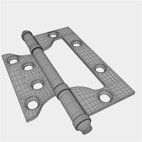 Door Hinges 3d Model 19 Obj Fbx Max Free3d