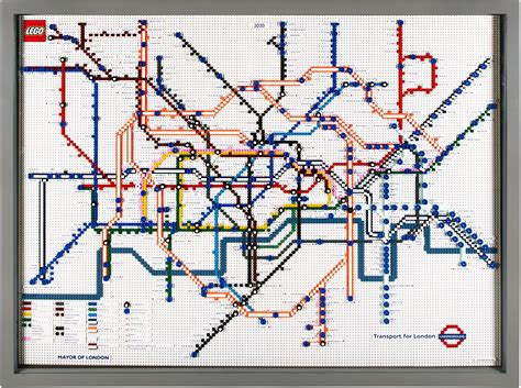 Lego Future Map Based On Transport For London In Underground Map