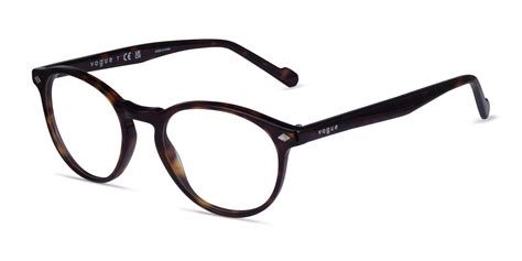 Vogue Eyewear VO5326 - Oval Dark Tortoise Frame Eyeglasses | Eyebuydirect