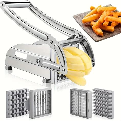 Outils Coupe Frites Trancheuse De Pommes De Terre V G Tales En Acier