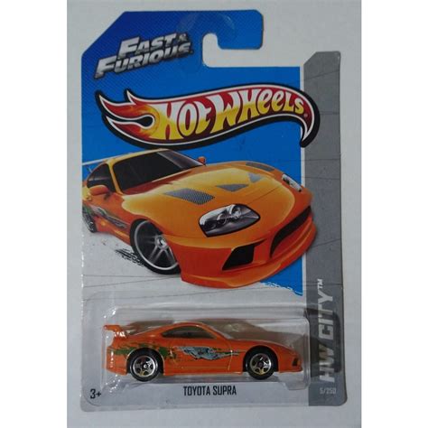 Hot Wheels Toyota Supra FAST FURIOUS 2013 Velozes E Furiosos X1631