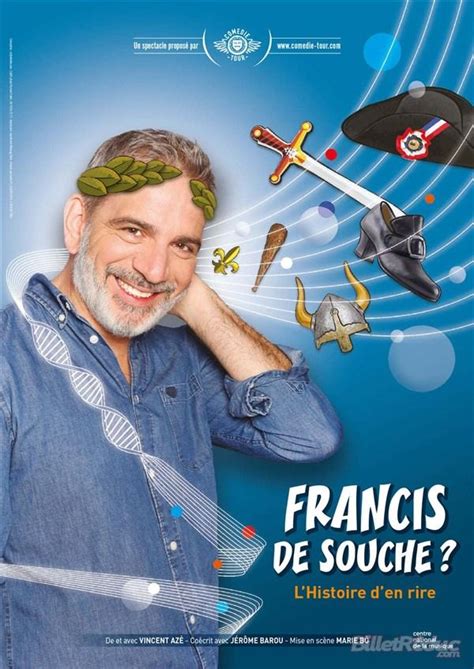 Spectacle Vincent Azé dans Francis de Souche à Angers samedi 17