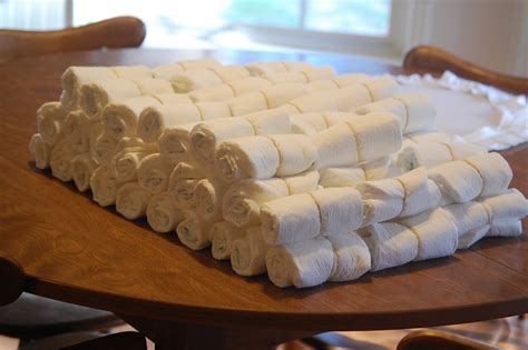 Heritage Schoolhouse: A cake...made of diapers?!