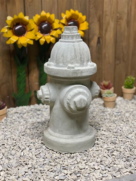 Fire hydrant concrete statue garden decor lawn decoration