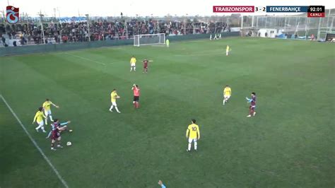 U Elit Ligi Hafta Trabzonspor Fenerbah E Youtube