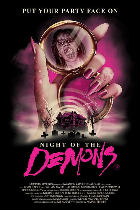 Night Of The Demons | Poster By Creepy Carves Design