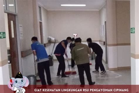 GIAT KESEHATAN LINGKUNGAN DI RSU PENGAYOMAN CIPINANG KANWIL KEMENKUMHAM