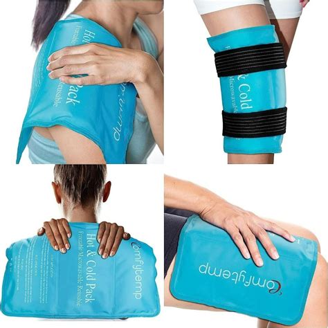 A Comfytemp Reusable Hot Cold Pack Compress For Injuries Back Pain Relief Menses Cramp