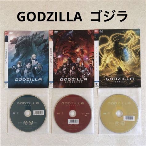 Godzilla ゴジラ 3巻セット Dvd レンタル落ち メルカリ