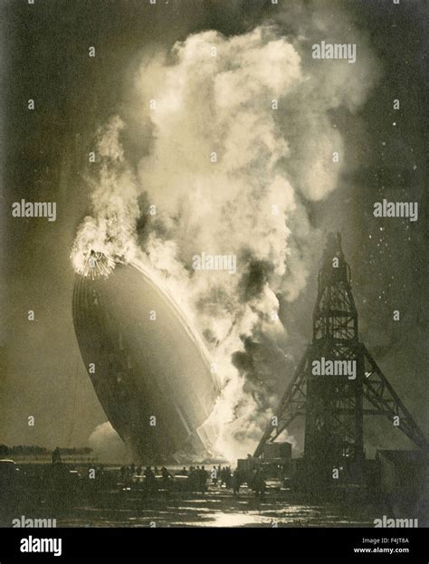 Hindenburg Disaster Hi Res Stock Photography And Images Alamy