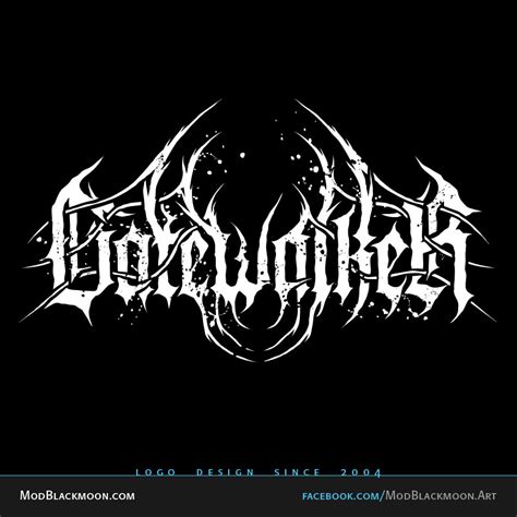 Gatewalker Black Metal Band Logo Design