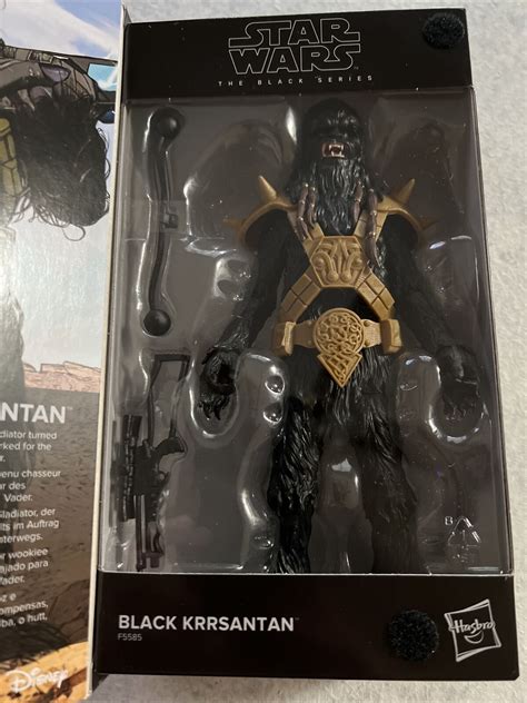 STAR WARS BLACK SERIES Krrsantan Wookiee Bounty Hunter Comics Figure