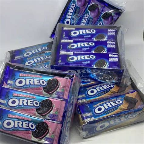 Jual Biskuit Oreo Isi 3 12pcs Pack Shopee Indonesia