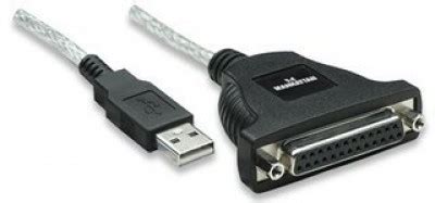 CONVERTIDOR USB A DB25 PARALELO MANHATTAN 336581 Inforcom