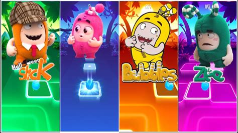 Oddbods Turbo Run Part Oddbods Slick Minibods Oddbods Bubbles