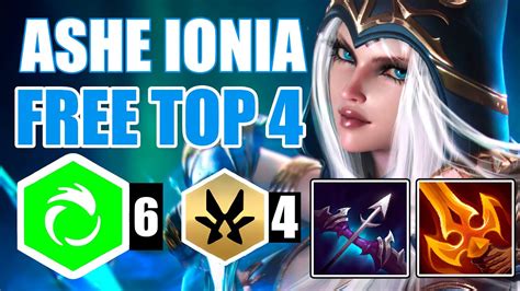 Ashe Carry Ionia E Aniquiladores Tft Set Youtube