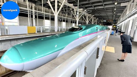 Riding Japan S Fastest Bullet Train First Class From Tokyo To Hokkaido