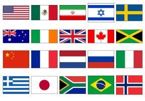 Juegos de Geografía Juego de Identify the flags Cerebriti