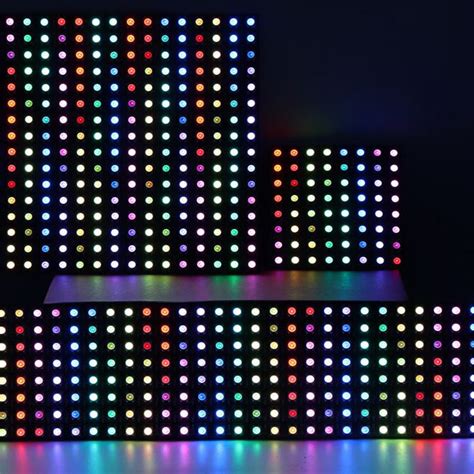 Ws2812b Rgb Led Digital Flexible Individually Addressable Panel Light