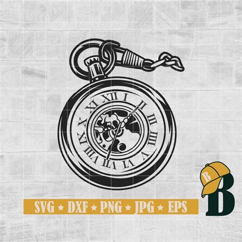 Pocket Watch Svg Png Clock Svg Watch Vintage Svg Watch Png Pocket