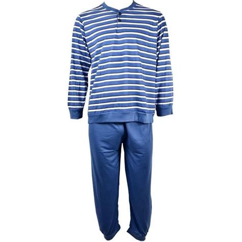 Pyjama Homme Eco Homewear Ozabi Marine Confortable Et